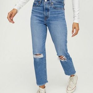 Levi’s Wedgie Straight - Mid Denim size 24